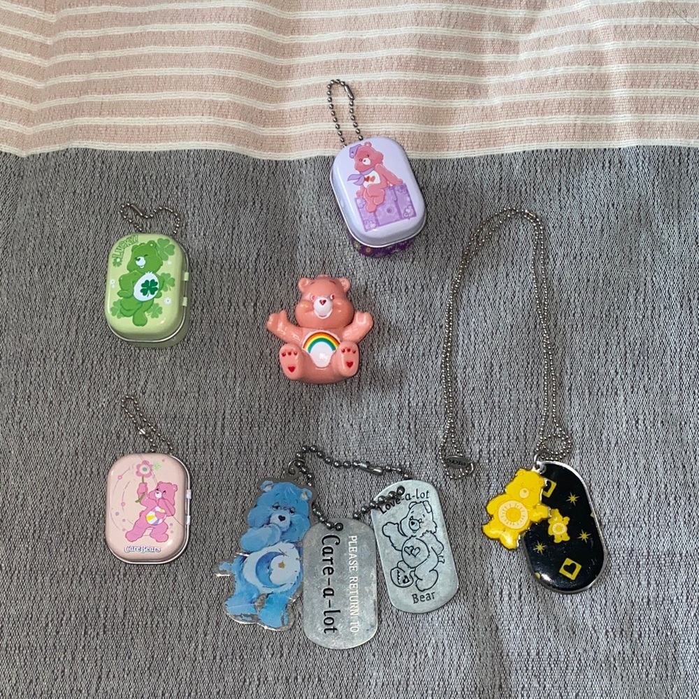 Care Bears Colorful Keychain Collection